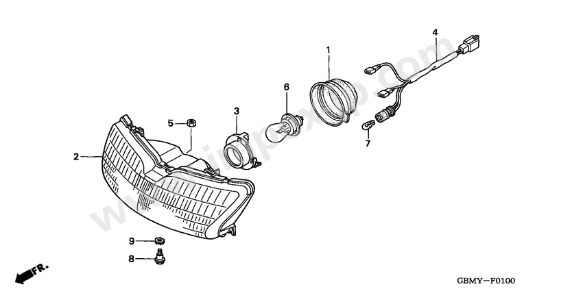 ATV Service Parts Polaris OEM Small - Genuine Part 5250562 For RZR, Sportsman ATVs Domed Washer