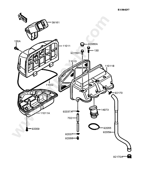 Motorcycle parts KAWASAKI ZX-4 1988 — IMPEX JAPAN