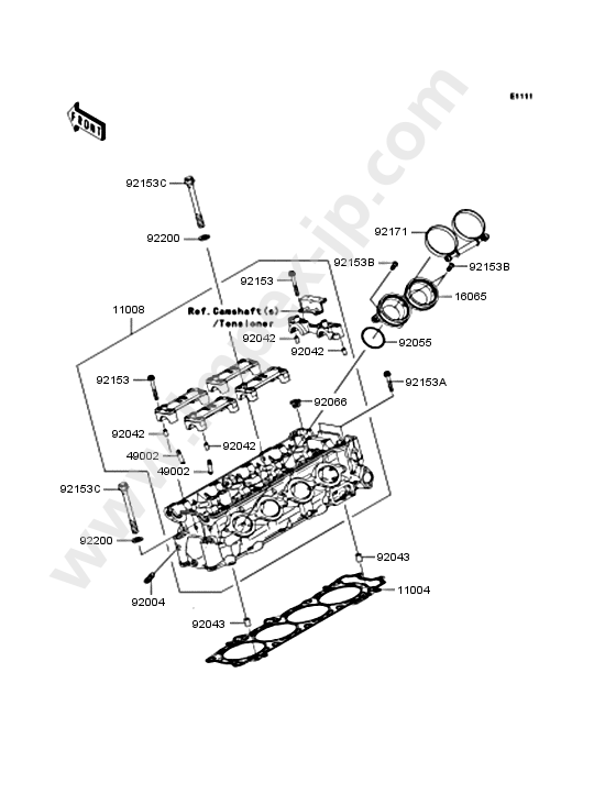 Motorcycle parts KAWASAKI ZZR1400 2010 — IMPEX JAPAN