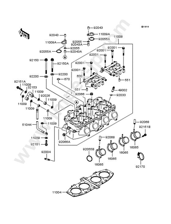 Motorcycle parts KAWASAKI ZZR400 2001 — IMPEX JAPAN