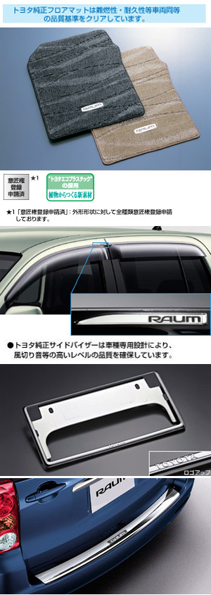 набор основной (тип 2) для Toyota RAUM NCZ25-AHPXK (Дек. 2006&nbsp;&ndash;&nbsp;Авг. 2010)