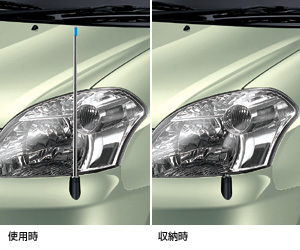 Габаритная антенна-лампа крыла (телескопическая выдвижная с электроприводом (ручной тип) для Toyota RAUM NCZ25-AHPXK (Дек. 2006&nbsp;&ndash;&nbsp;Авг. 2010)