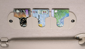 Держатель карт для Toyota RAUM NCZ25-AHPXK (Дек. 2006&nbsp;&ndash;&nbsp;Авг. 2010)