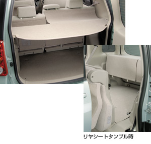 Шторка (полка) багажника для Toyota RAUM NCZ25-AHPXK (Дек. 2006&nbsp;&ndash;&nbsp;Авг. 2010)