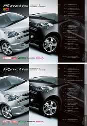 Каталог аксессуаров для Toyota RACTIS