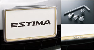 ? амка номера с набором против кражи (тип 1): престижный для Toyota ESTIMA ACR50W-GFXSK (Июнь 2007 – Дек. 2008)