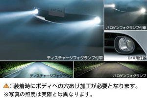 Ксеноновая противотуманная фара (для G / X) /(для Aeras) для Toyota ESTIMA ACR55W-GRXEK (Июнь 2007 – Дек. 2008)