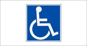 Наклейка инвалидная коляска для Toyota ESTIMA GSR55W-GFTQK(U) (Дек. 2009 – Апр. 2012)