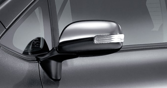 Хромированная крышка зеркала для Toyota AURIS NZE154H-BHXNK-M (Окт. 2009 – Окт. 2010)