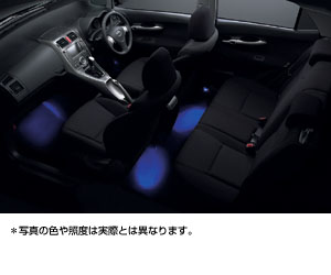 Подсветка салона для Toyota AURIS NZE151H-BHXNK-S (Окт. 2006 – Дек. 2008)