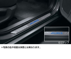 Накладка порога с подсветкой для Toyota AURIS NZE151H-BHXNK (Окт. 2006 – Дек. 2008)