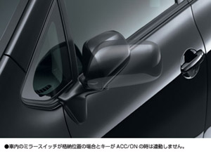 Автоматически складывающиеся зеркала для Toyota AURIS ZRE152H-BHXEK (Окт. 2006 – Дек. 2008)