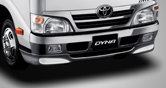 Спойлер передний, спойлер передний (хромированный тип) для Toyota DYNA XZU424-TQFMG (Февр. 2010 – Июль 2011)