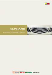 Каталог аксессуаров для Toyota ALPHARD