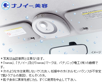 Nanoe ＊ Drive Shower для Toyota VITZ NSP135-AHXNK (Дек. 2010 – Сент. 2011)