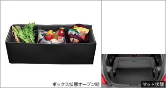 Бокс мягкий багажного отсека для Toyota VITZ NSP130-AHXEK (Дек. 2010 – Сент. 2011)