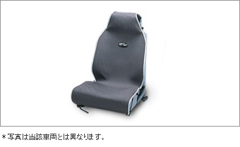Чехол сиденья (серый) для Toyota VITZ NSP135-AHXGK (Дек. 2010 – Сент. 2011)
