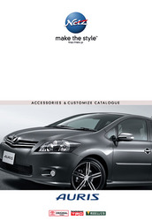 Каталог аксессуаров для Toyota AURIS