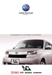 Каталог аксессуаров для Toyota BB