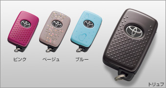 Ключница оригинальная (розовая), (голубая), (бежевая), (Truffle) для Toyota VITZ NCP131-AHMVK (Сент. 2011 – Май 2012)