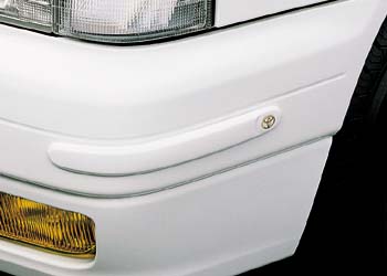 Защита угла бампера (роскошный тип) для Toyota COMFORT SXS13Y-BEMDK (Окт. 2002 – Авг. 2008)