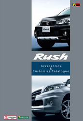 Каталог аксессуаров для Toyota RUSH