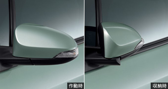 Автоматически складывающиеся зеркала для Toyota VITZ NSP130-AHXEK(I) (Дек. 2012 – Апр. 2014)