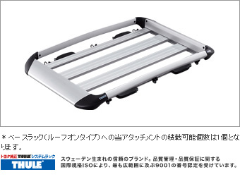 THULE крепления (крепление алюминиевого багажника) для Toyota ESTIMA ACR50W-GRXSK (Апр. 2013 – Сент. 2014)
