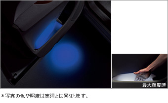 Подсветка передней двери, подсветка передней двери / герметик (для подсветки передней двери) для Toyota ESTIMA ACR55W-GFXSK(T) (Апр. 2012 – Апр. 2013)