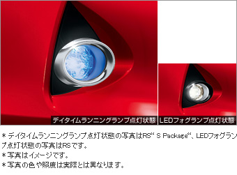 LED противотуманная фара & лампа дневная, LED противотуманная фара & DRL (набор лампы), (набор для установки)/ LED противотуманная фара (набор переключателя) для Toyota AURIS ZRE186H-BHXNP (Авг. 2012 – )