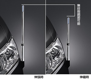 Габаритная антенна-лампа крыла (изменяемый тип) для Toyota ALLION ZRT260-CEXEK(U) (Янв. 2008 – Сент. 2008)