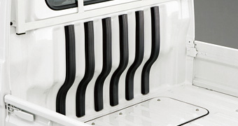 Защита тыльной части кабины (резиновый) для Toyota PIXIS TRUCK S201U-TMRF(A) (Дек. 2011&nbsp;&ndash;&nbsp;Дек. 2012)