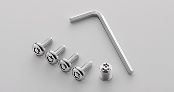 Секретный болт (для рамки номера) для Toyota PIXIS TRUCK S201U-TMRF(A) (Дек. 2011&nbsp;&ndash;&nbsp;Дек. 2012)