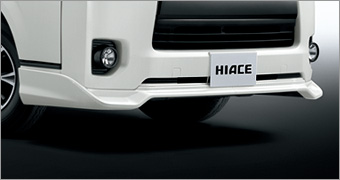 Спойлер передний для Toyota HIACE KDH201K-FRMDY-G (Дек. 2013 – Янв. 2015)