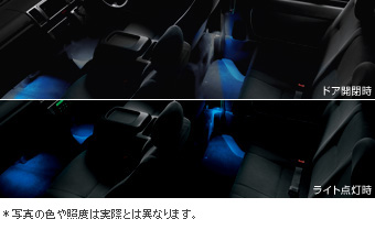 Подсветка салона (2 типа работы) для Toyota HIACE TRH200V-RRPDK-G (Дек. 2013 – Янв. 2015)