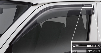 Дефлектор двери (RV широкий тип 1) для Toyota HIACE KDH201V-SMMDY-G (Дек. 2013 – Янв. 2015)