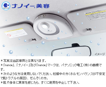 Nanoe ＊ Drive Shower для Toyota VITZ NSP130-AHXGB (Нояб. 2014 – )