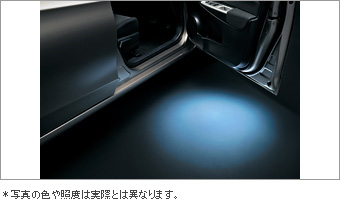 Подсветка входа/выхода для Toyota VITZ KSP130-AHXGK (Апр. 2014 – Нояб. 2014)
