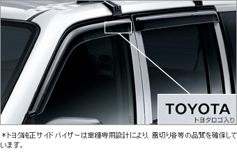 Дефлектор двери (основной) для Toyota PROBOX NCP165V-EXXGK (Сент. 2014 – )