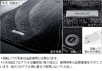 Коврик салона (королевский тип) для Toyota MARK X GRX130-AETZH(F) (Июль 2014&nbsp;&ndash;&nbsp;)