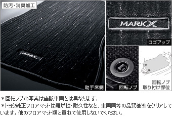 Коврик салона (роскошный тип) для Toyota MARK X GRX135-AETZH (Июль 2014&nbsp;&ndash;&nbsp;)