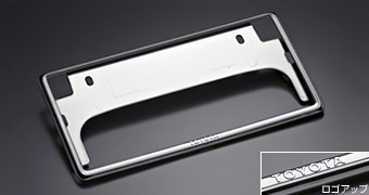 Рамка номера (deluxe (роскошный)) для Toyota MARK X GRX130-AETZH(F) (Июль 2014&nbsp;&ndash;&nbsp;)