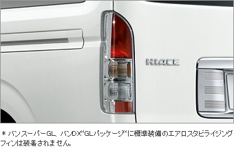 Стоп-сигнал прозрачный комбинированный (задний, заменяемый) для Toyota HIACE KDH206V-RHPDY (Янв. 2015 – )