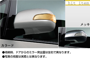 Зеркало с сигналом поворота (крашенное), (хромированное) для Toyota ALPHARD G MNH10W-PFASK (Июнь 2007 – Апр. 2008)