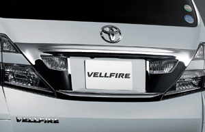 Накладка задней двери (хромированная) для Toyota VELLFIRE GGH25W-NFTQK(L) (Май 2008 – Апр. 2010)