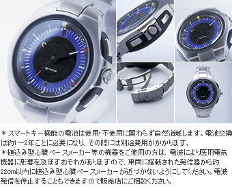 Часы с интегрированным ключом для Toyota ESTIMA ACR50W-GFXSK(Q) (Дек. 2008 – Дек. 2009)