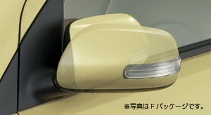 Автоматически складывающиеся зеркала для Toyota PASSO QNC10-AHSEK (Сент. 2008 – Февр. 2010)