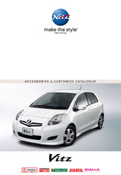 Каталог аксессуаров для Toyota VITZ