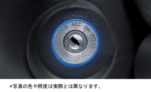 Подсветка ключа зажигания (голубая) для Toyota VITZ NCP91-AHMVK (Авг. 2007 – Сент. 2008)