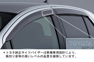 Дефлектор двери (основной) для Toyota VITZ KSP90-AHXNK(I) (Авг. 2007 – Сент. 2008)